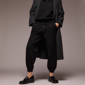 Zara Black Knit Joggers